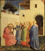 Fra Angelico The Naming of the Baptist oil painting artist